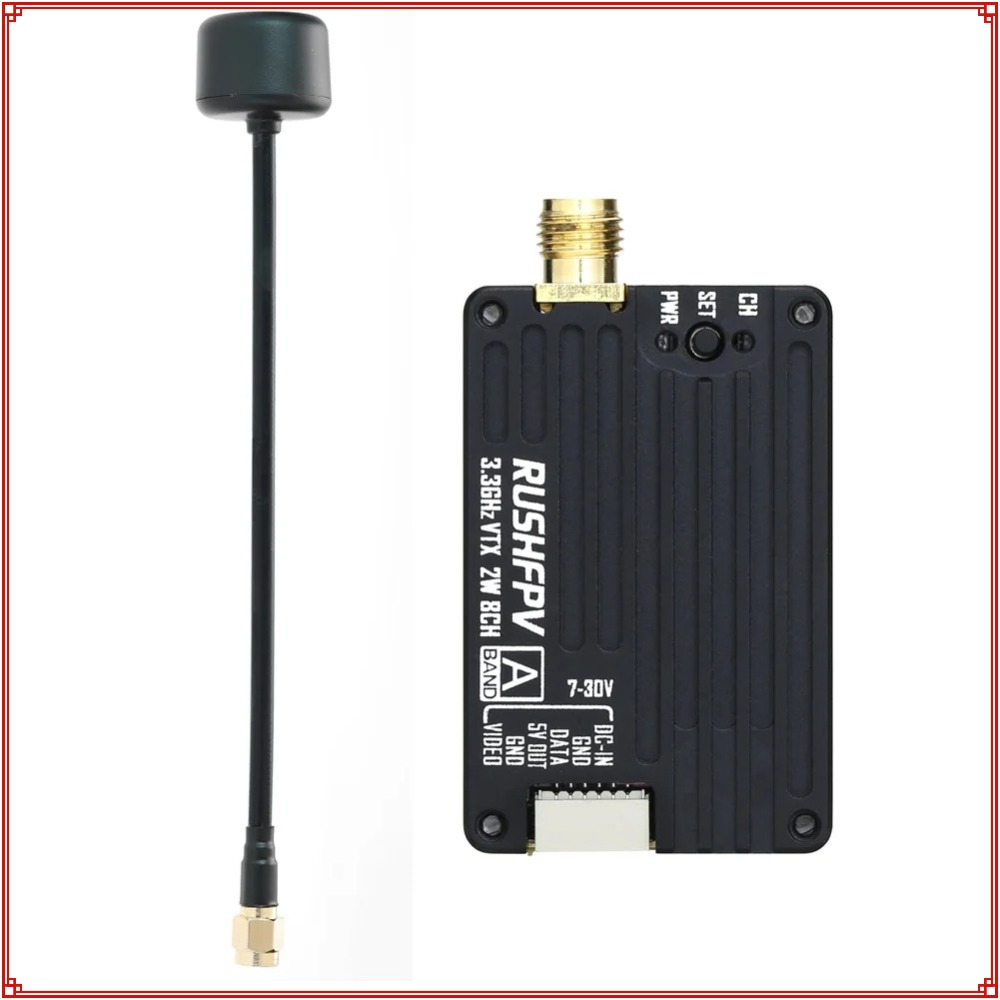 Drone Rc Remote - Nouveau 2026 RUSHFPV 3.3G 2W VTX