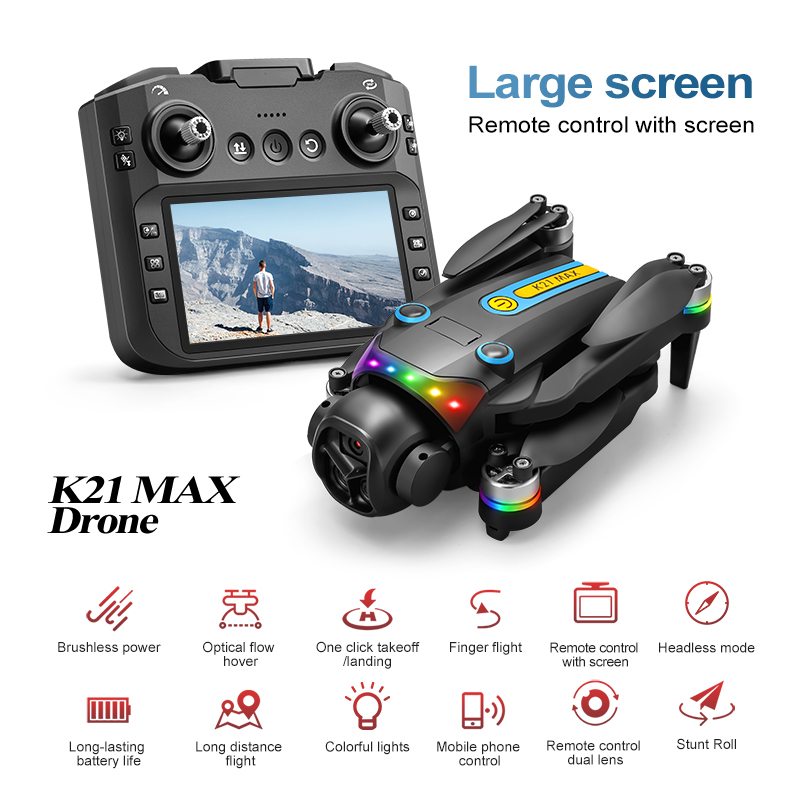 Drone Kf Rc - Drone aérien extérieur électrique à double