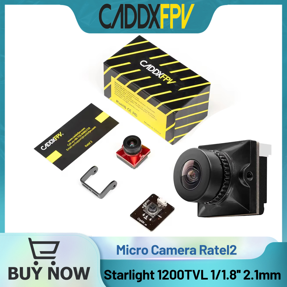 Drone Rc Camera - CADDX Micro Caméra FPV Ratel 2