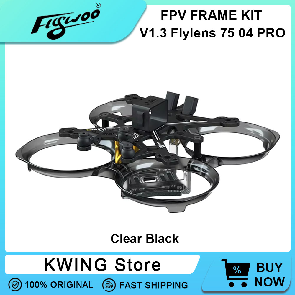 Quadcopter Frame - Kit de châssis Flywoo Flylens 75