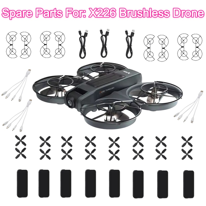 Drone Rc X226 - Drone RC X226 sans balais, pièces