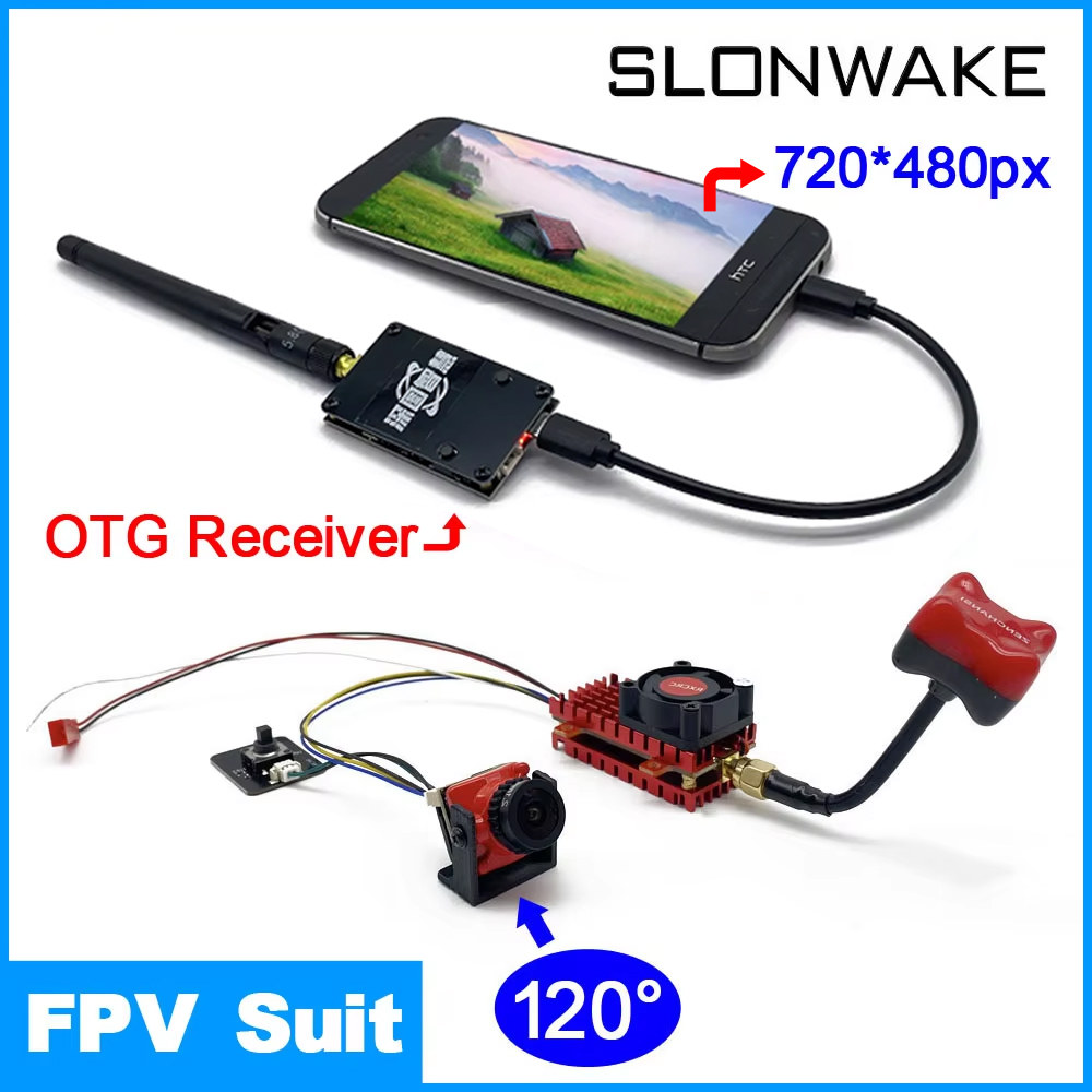 Drone Ls Rc - Récepteur UVC FPV 5.8G prêt à