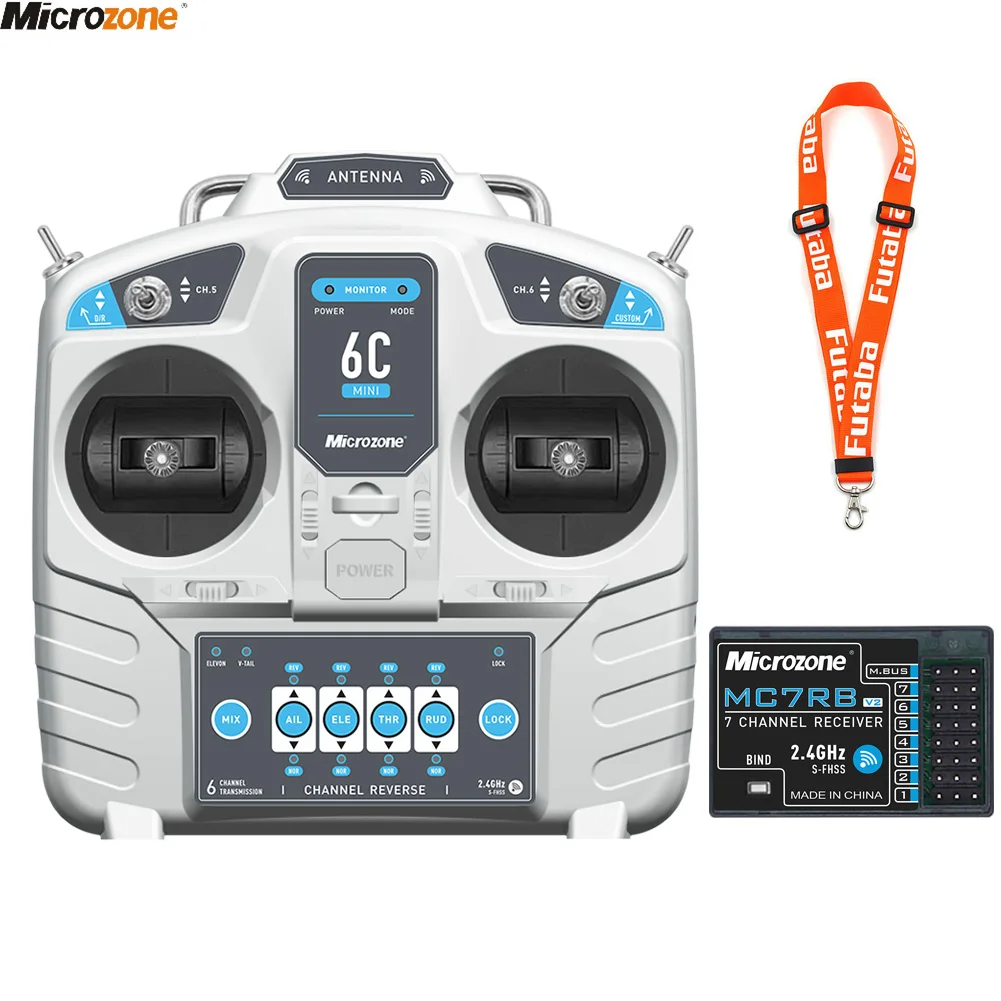 Telemetry Module Rc - MicroZone-Contrôleur émetteur MC6C Mini V2 2.4G