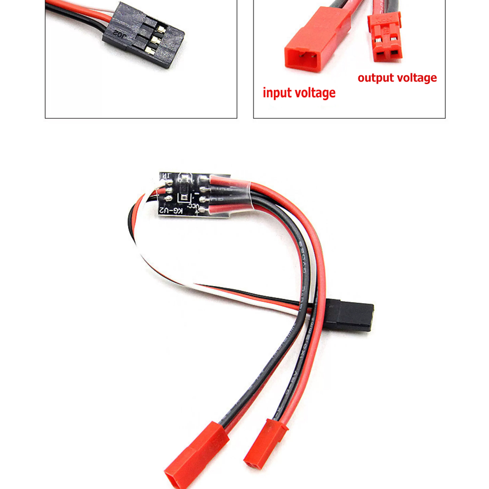 Drone Rc - 2-20A Haute Courant Télécommande Électronique Commutateur