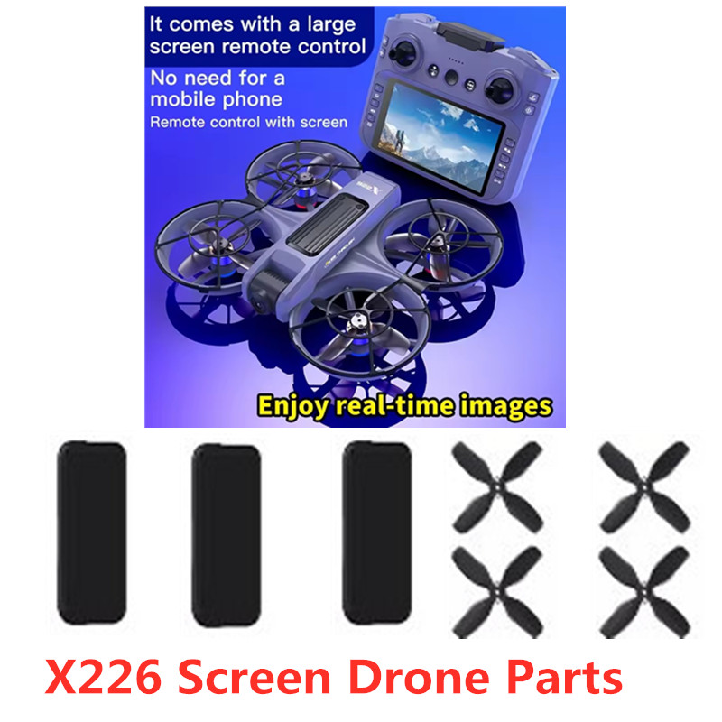 Drone Rc X226 - Batterie de drone X226, hélice X226,