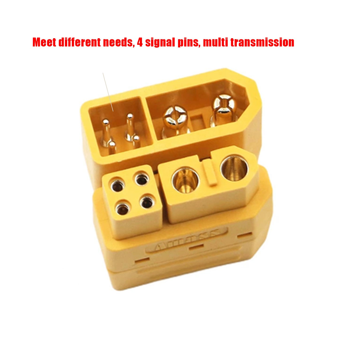 Rc Dan Drone - Connecteur mâle-femelle XT60 (2 + 4),