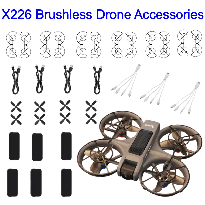 Accessoires pour drone X226 :  - Drone Rc X226 avis et prix