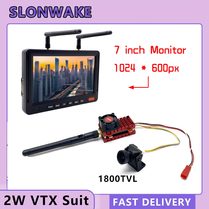 SLONWAKE 5.8G 2W VTX FPV 1800T - Telemetry Module Rc avis et prix