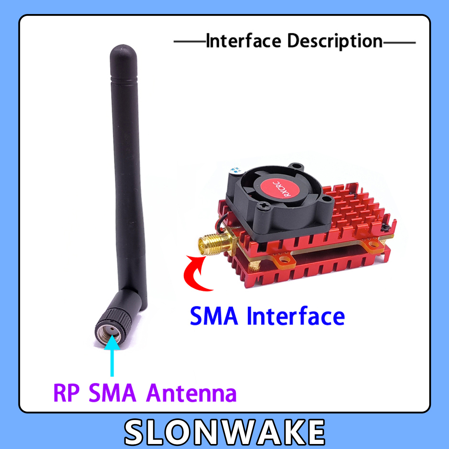 SLONWAKE 5.8G 2W VTX FPV 1800T - Telemetry Module Rc avis et prix