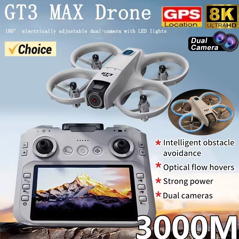 Drone RC 2026 GT3Max HD 8K ave - Drone Vera Rc avis et prix