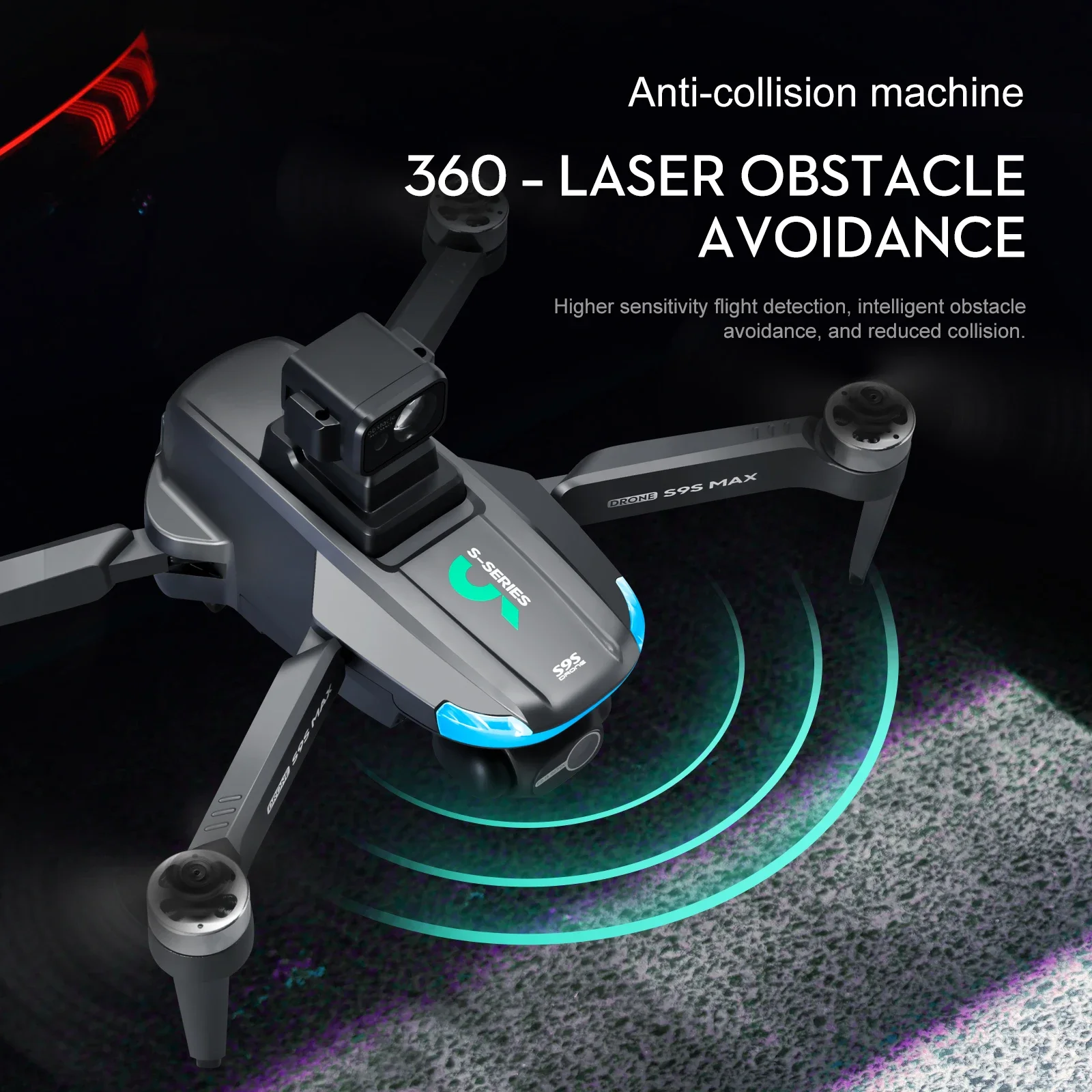 Nouveau S9S MAX MINI Drone 4K  - Drone Rc Ufo avis et prix