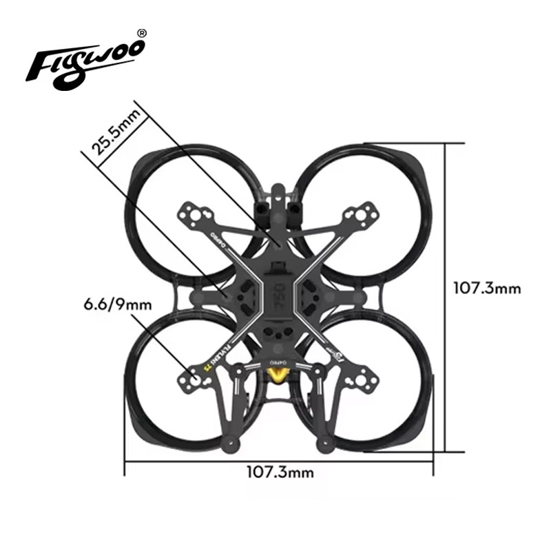 Kit de châssis Flywoo Flylens  - Quadcopter Frame avis et prix