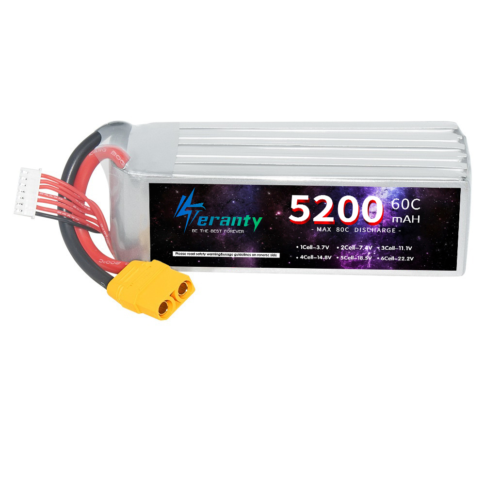 Batterie Lipo 6S 5200mAh 22.2V - Rc Dan Drone avis et prix