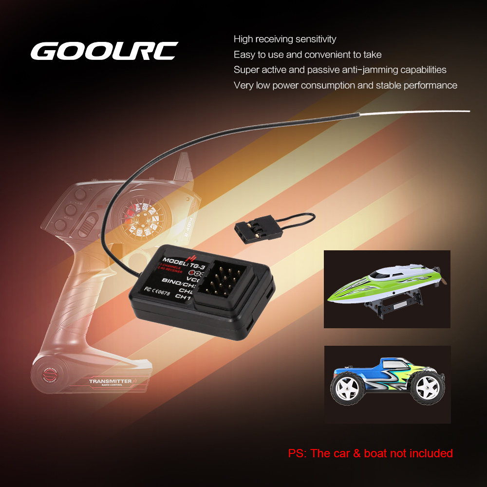 GoolRC TG-3 2.4G 3CH RC Voitur - Telemetry Module Rc avis et prix