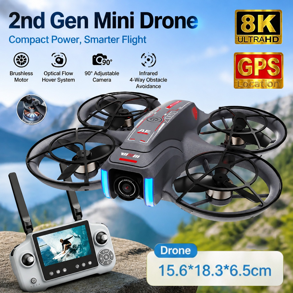 Mini drone jouet AE21, caméra  - Drone Rc Ufo avis et prix