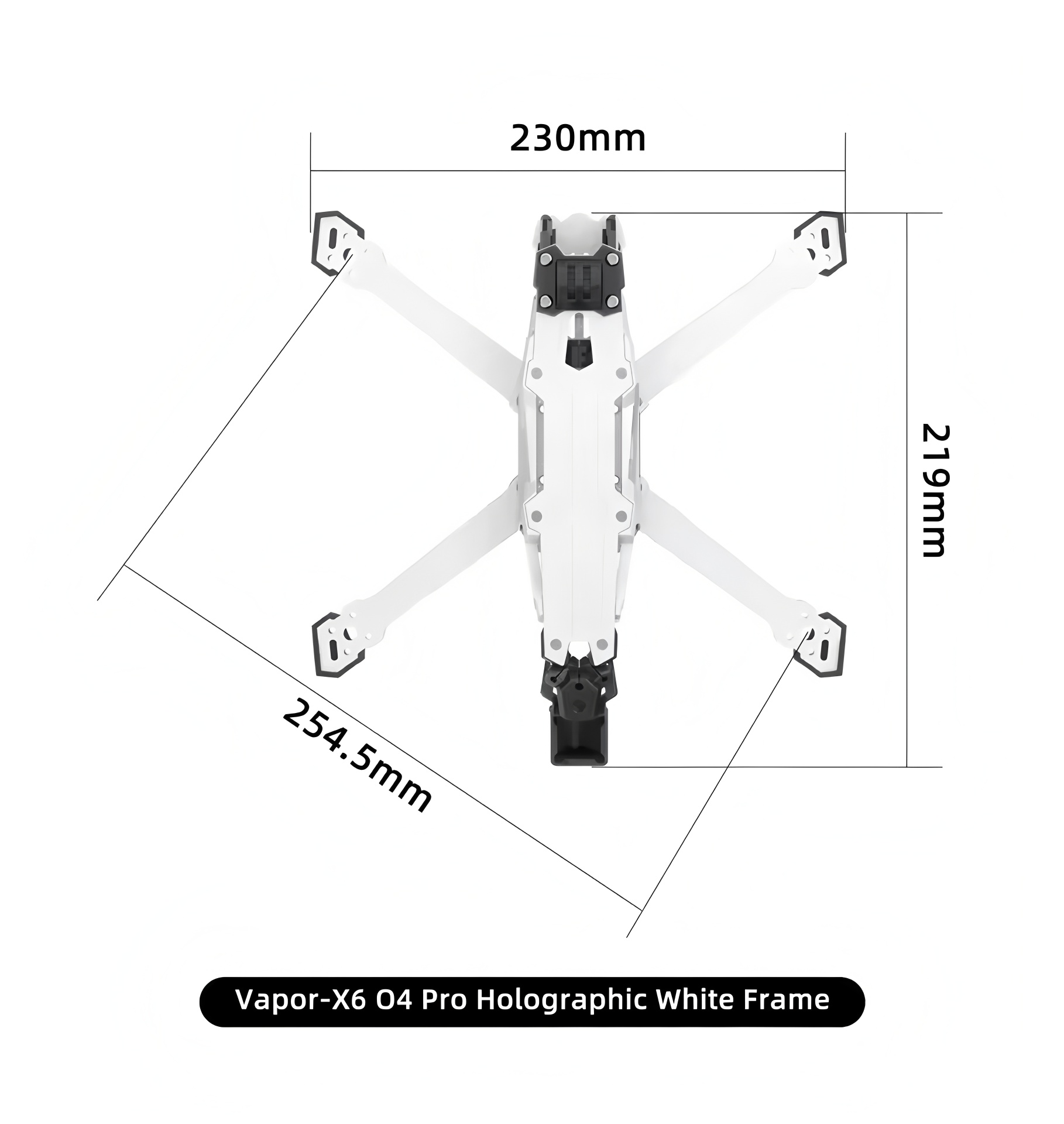 GEPRC Vapor D5/x5/x6 O4 Pro Fr - Quadcopter Frame avis et prix