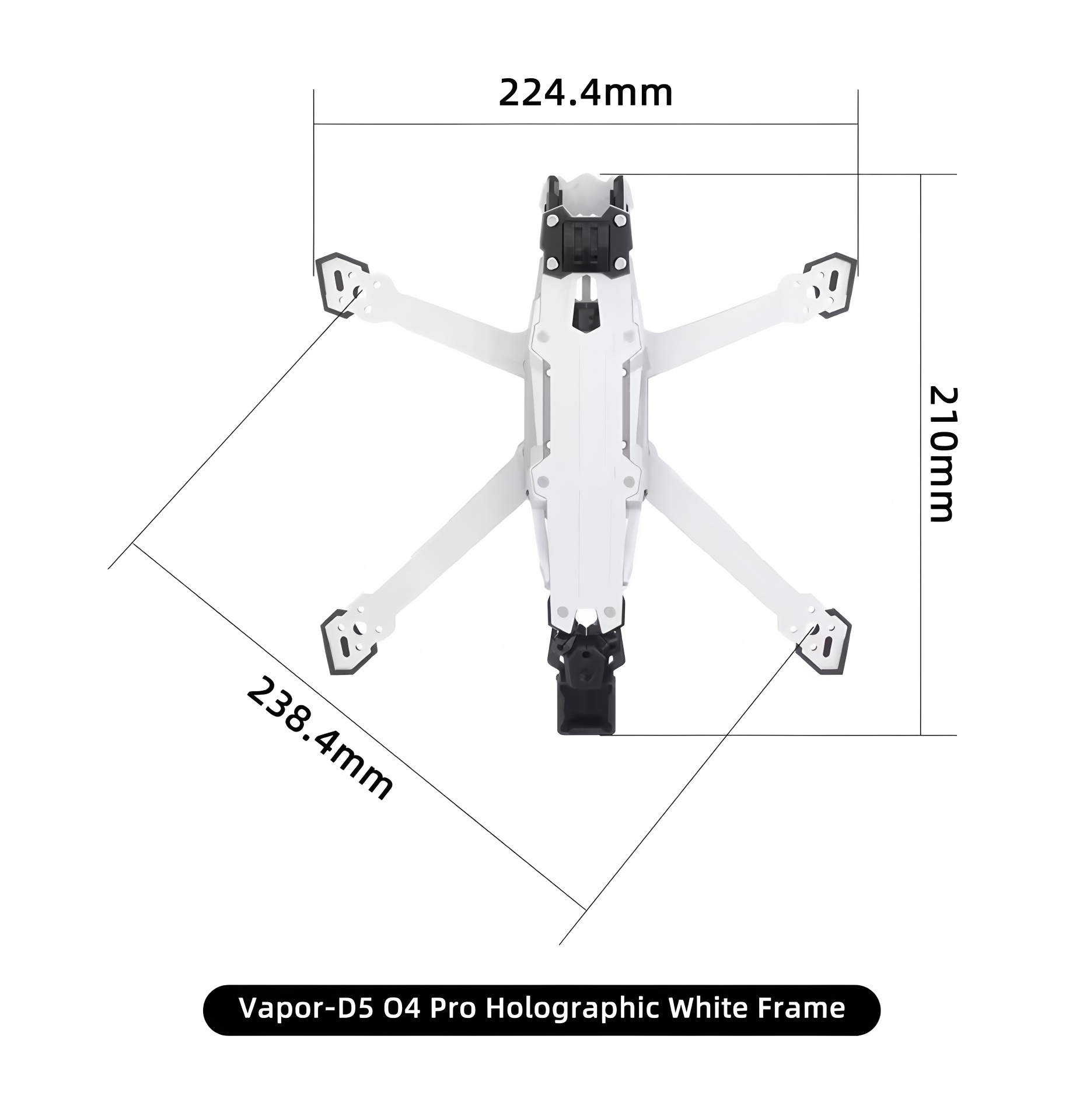 GEPRC Vapor D5/x5/x6 O4 Pro Fr - Quadcopter Frame avis et prix