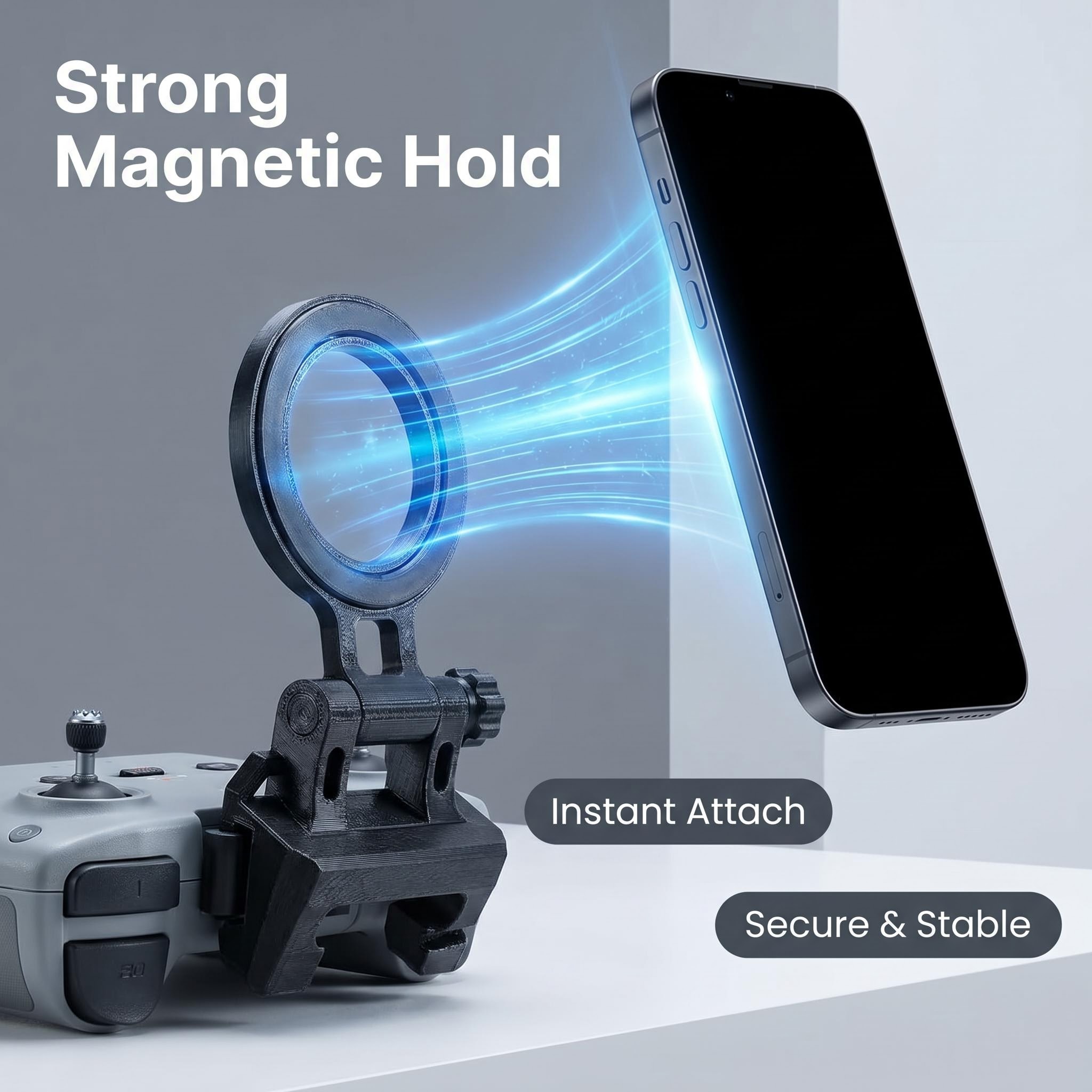 Support de téléphone magnétiqu - Drone Rc N2 avis et prix