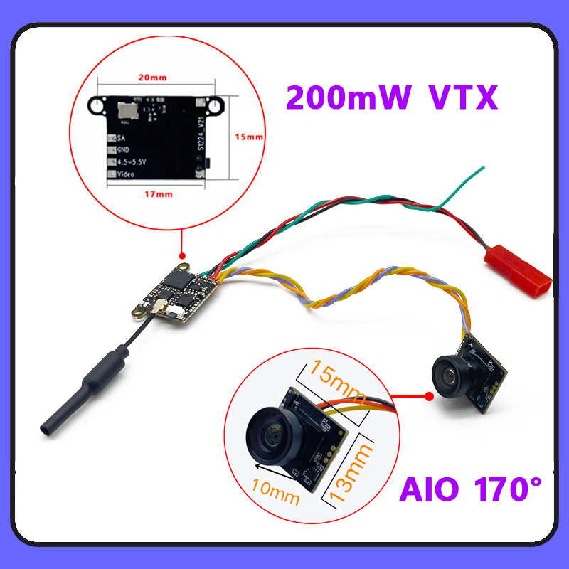 SLONWAKE 5.8G 1200TVL FPV camé - Drone Rc Camera avis et prix