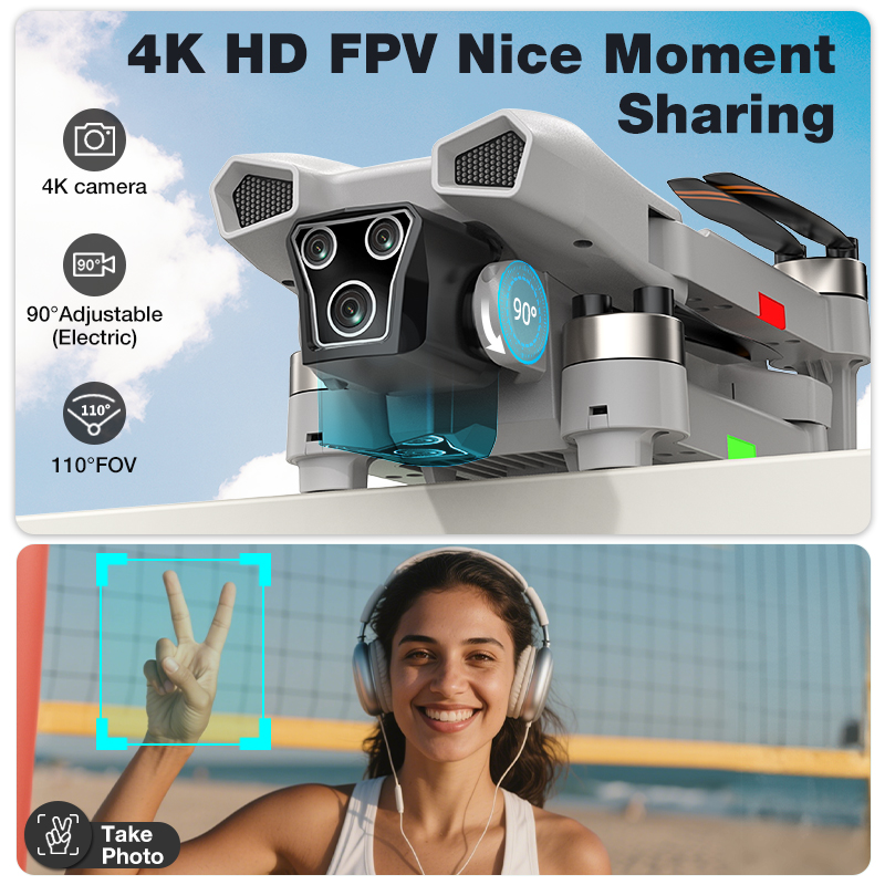 NOUVEAU Drone L017 Pro Brushle - Drone Vera Rc avis et prix