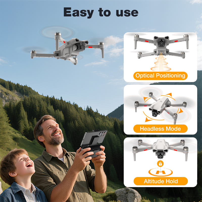 NOUVEAU Drone L017 Pro Brushle - Drone Vera Rc avis et prix