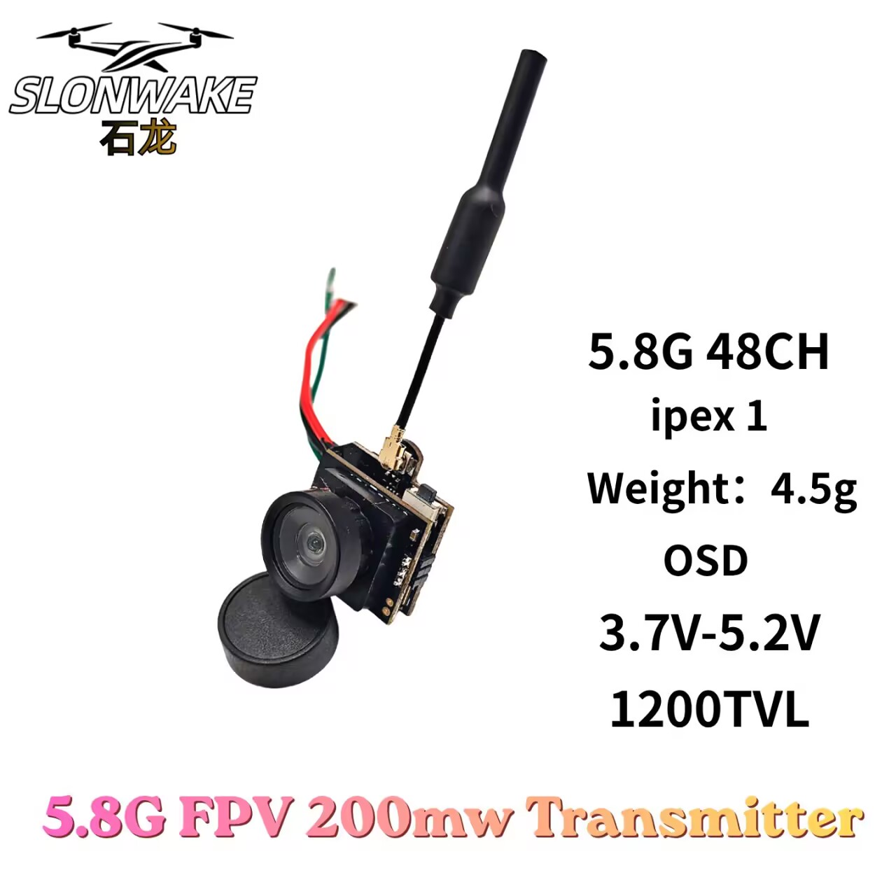 Caméra de transmission analogi - Drone Rc Camera avis et prix