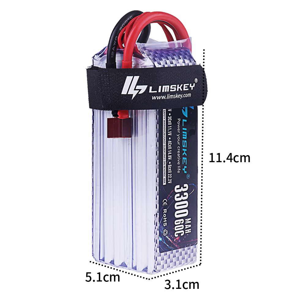 Batterie Lipo 6S 3300mAh 22.2V - Rc Dan Drone avis et prix
