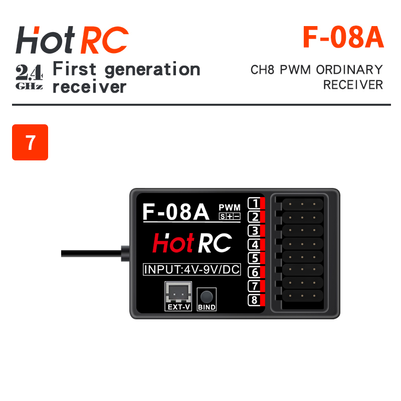 Récepteurs HOTRC 2.4Ghz F-01A  - Telemetry Module Rc avis et prix